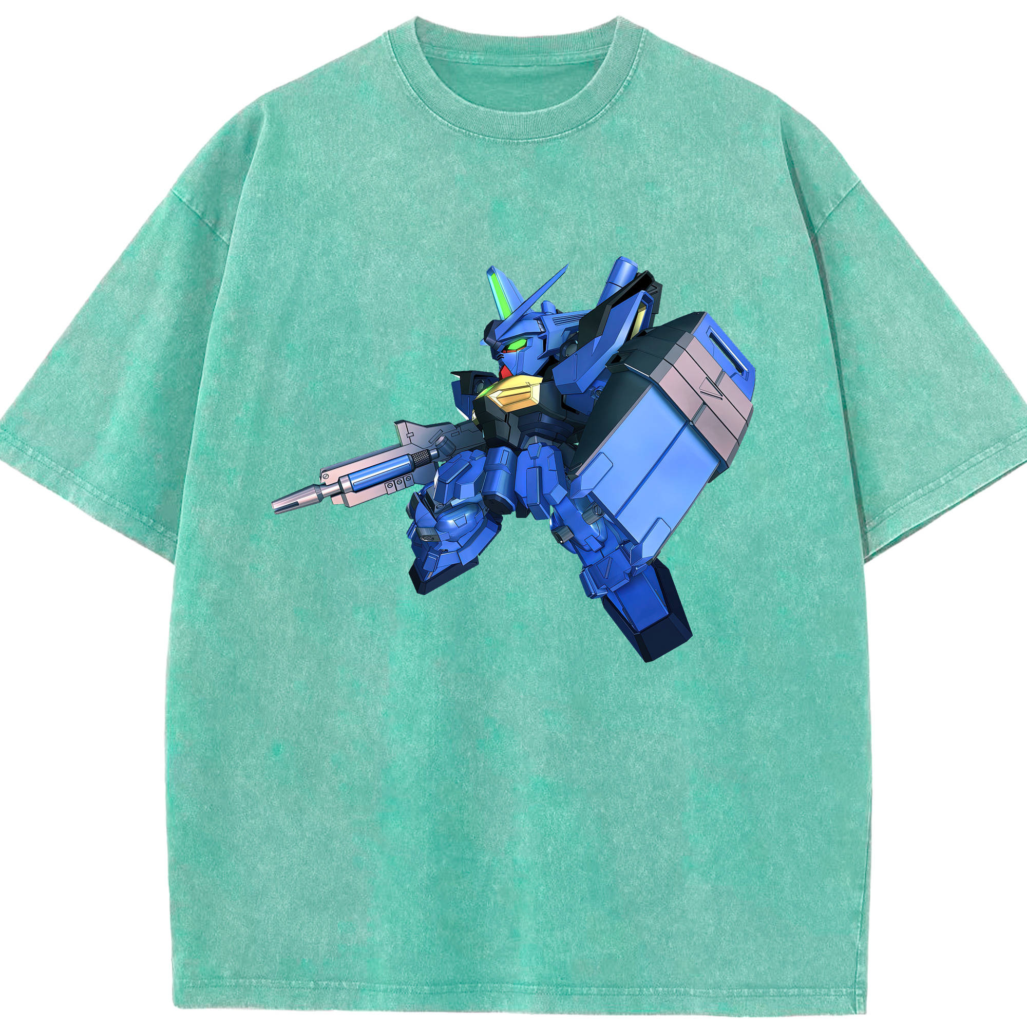 （画像用） 機動戦士ガンダム Mobile Suit Gundam 綿100% ヴィンテージ風 半袖Tシャツ（フロントプリント）